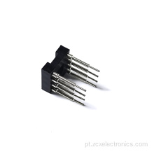 P pino comprimento de 13,6 mm conector de soquete IC